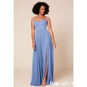 Dear Cleo bridesmaid dress- Kaylee in HYDRANGEA
